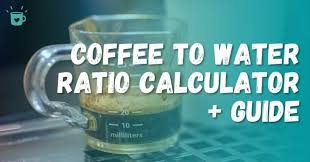 A calculator for making coffee. Coffee To Water Ratio Calculator