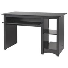 Work your desk job in style! Table D Ordinateur Contemporaine 2 Etageres Noir Best Buy Canada