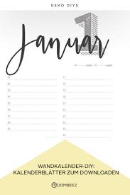 Kalender Selber Machen Anleitung Und Download Kalender Kalender Zum Ausdrucken Geburtstagskalender Ausdrucken