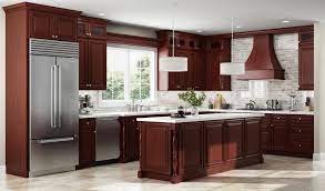 Marble countertops kitchens with cherry cabinets lighting flooring via sgtnate.com. Gorgeous Kitchen Design Ideas For Cherry Cabinets