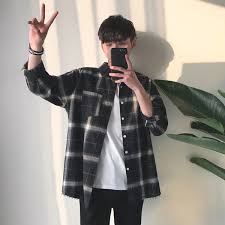 Check spelling or type a new query. Mooregood Men Plaid Shirts Oversized Long Sleeve Shirt Couple Casual Plaid Flannel Burr Shirts Harajuku Male Chemise Homm White Black Buy At The Price Of 28 39 In Dhgate Com Imall Com