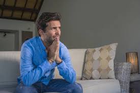 Watch naughty america bridgette b. Lifestyle Portrait Of Young Attractive And Handsome Sad Latin Man Sitting Tired And Depressed At Home Sofa Couch Feeling Overwhelmed And Worried Suffering Depression Crisis And Anxiety Problem Latino Expressive