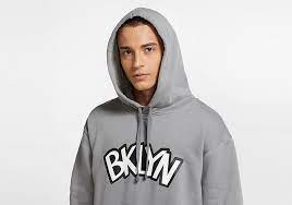 Display your spirit with officially licensed brooklyn nets sweatshirts in a variety of styles choose from several designs in brooklyn nets hoodies, crew neck sweatshirts and more from fansedge.com. Nike Nba Brooklyn Nets Statement Edition Fleece Pullover Hoodie Dark Steel Grey Price 55 00 Basketzone Net