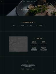 Booking Page In 2020 Restaurant Themes Elegant Restaurants Menu Design
