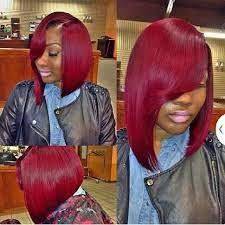 I Would Have A Different Color Though But It S Still A Cute Hairstyle Red Hair Extensions Hair Styles Chinese Bob Hairstyles