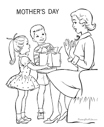 Free Mother S Day Coloring Pages For The Kids To Color Mothers Day Coloring Pages Mom Coloring Pages Mother S Day Colors