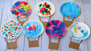 If you're ready to jump into some more sensory bin ideas, we've found over 60 great sensory play activities that your babies and toddlers will love. Hot Air Balloon Art Activity Preschool Inspirations