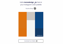 Above is the color palette for my own instagram showing a high prevalence of 'millennial' pink. Colorkuler The 1 Instagram Colour Palette Generator Wwworkshop Blog