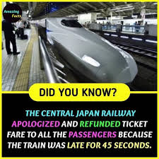 Facts Japan Railway Timeismoney Japan Facts Unbelievable Facts Fun Facts