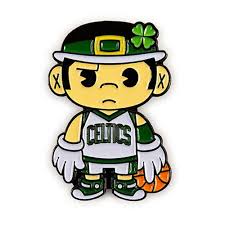 The celtics mascots name is lucky. Nba Boston Celtics Lucky Mascot Enamel Pin