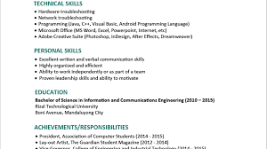 Resume Templates Free Resumes For Microsoft Office Download ...