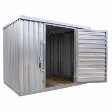 Depending on your specific needs, one storage shed may be more suited to you than another. Galvanized Steel Outdoor Storage Shed 9 1 1 4 W X 6 5 D X 7 1 H 240574 Globalindustrial Ca