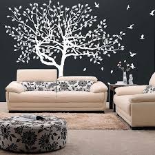 Birch Tree Wall Decals Peel And Stick Tree Wall Decal Sticker Birch Art Vinyl Nursery Stickers Nature Botanical Trees Decals Forest Decor Natural Big Leaf Peel And Stick In 2020 Vinyl Wall Decals Wall Decals Tree Decals