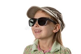 Expressive Girl Sitting