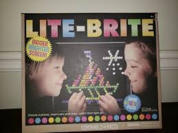 Lite Brite Nib 200 Pegs Hasbro For Sale Classic Toys Oc2o