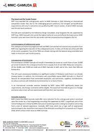 Company profile page for mmc gamuda kvmrt pdp sdn bhd including stock price, company news, press releases, executives, board members, and contact information. Official Response From Mmc Gamuda Mymrt Underground Facebook