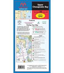 Maptech Upper Chesapeake Bay Waterproof Chart 4th Edition 2014