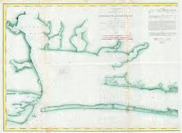 Preliminary Chart Of The Entrance To Matagorda Bay Texas