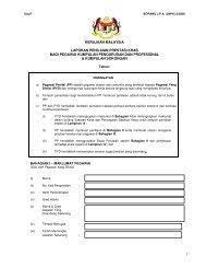 Kumpulanpegawai kumpulanpengurusantertinggi (jusa/gredkhas) kumpulanpengurusan&profesional dankumpulansokongan. Borang Laporan Penilaian Prestasi Khas Jabatan Perkhidmatan