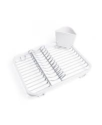 umbra sinkin dish rack, white & reviews