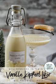 Vanille Kipferl Likor Rezept Vanillekipferl Likor Selber Machen Rezept Likor Rezepte Weihnachten