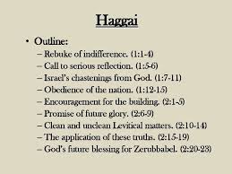 This summary of the book of haggai provides information about the title, author(s), date of writing, chronology, theme, theology, outline, a brief overview, and the. Bible Study For Pr Servants The Minor Prophetic Books