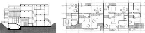 Otto Steidle Genter Strasse Grundriss Schnitt Grundriss Strasse Munchen