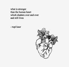 Quote Heart Love Rupikaur Quotes Deep Dark Quote Aesthetic Most Beautiful Words