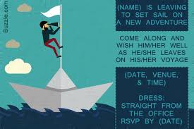 Create online party invitations faster than you can preheat your oven. 10 Farewell Party Invitation Wordings To Bid Goodbye In Style Farewell Party Invitations Dance Party Invitations Farewell Parties