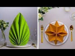 It is my favorite easy napkin folding styles for a wedding. Pin On Table Napkins Folding