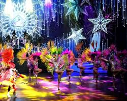 Image of Alcazar Cabaret Show with its vibrant stage production