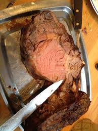 Remove from the oven and cover loosely with tin foil and a clean tea towel. Best Sunday Roast Ever Prime Rib Of Beef With Roast Potatoes Parsnips Carrots Greens Turnip Gravy And Lots Of Hor Prime Rib Of Beef Food And Drink Food