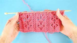Maybe you would like to learn more about one of these? Lace Hearts Knitting Stitch Pattern Youtube