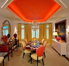 55 downing street nelson orange fabric dining chair. 25 Trendy Dining Rooms With Spunky Orange