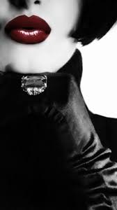 Black And White Red Lipstick Red Lips Black White Black White Photos Black White Red