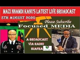 Mazi nnamdi kanu emergency broadcast via rb & icr today 4th of feb, 2021 | 7: Https Youtu Be Zaofhpotie0 Live Broadcast Broadcast Radio