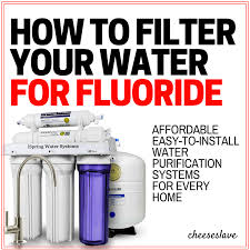 6 best fluoride filters that filter
