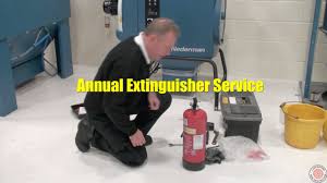 If you have a fire extinguisher in the. Annual Fire Extinguisher Service Youtube