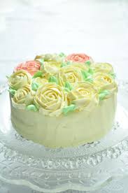 爱厨房的幸福之味 韩式裱花蛋糕 初体验buttercream cake buttercream cake cake desserts