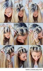 This Hairstyle Is So Easy And It Looks Very Cute Hair Styles Medium Hair Styles Hairstyle