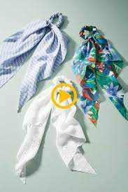 The 11 Best Hair Scrunchies The Eleven Best Sac Toplamak Bandana Sac Guzellik Urunleri
