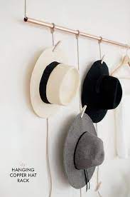 Genius And Lovely Hat Storage Ideas For Your Home Homesthetics Inspiring Ideas For Your Home Diy Hat Rack Diy Clothes Rack Hat Rack