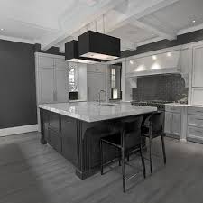 Gray Kitchen Ansley Park Grey Flooring Grey Hardwood Floors White Baseboards