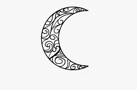 Drawing At Getdrawings Com House Of Night Crescent Moon Hd Png Download Kindpng