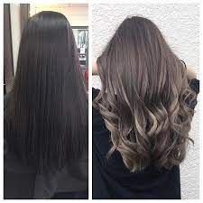 Ash Brown For First Session Ashbrown Ashbrownhair Ashbrownbalayage Ashbrownombre Ashton Brownbalayage Grey Ombre Hair Brown Ombre Hair Ombre Hair