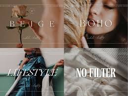 1,000+ Mega Lightroom Preset Bundle, Boho Photo Filters for Instagram,  Neutral Aesthetic Presets for Influencers, Rustic Moody Photo Presets