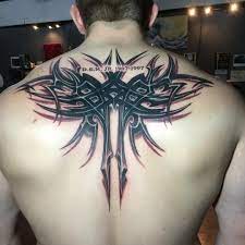 Trendy Tribal Back Tattoo Design Jpg 1080 1080 Tribal Back Tattoos Back Tattoos For Guys Back Tattoos For Guys Upper