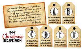 diy christmas escape room plan step by step instructions