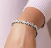 Marquise And Round Lab Diamond Multi Stone Bracelet