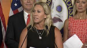 Ms greene, who represents georgia's 14th congressional district, was recently condemned after she described people with down's syndrome as she's always been very compassionate and kind, said ms thorman. Twitter Puts Ga Lawmaker Greene In Timeout Over Vaccine Misinformation